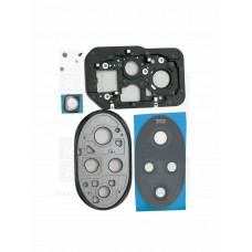 Стекло камеры Huawei Honor 200 Pro с рамкой Черный Стекло камеры Huawei Honor 200 Pro с рамкой Черный