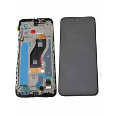 Tecno Spark 40 4G (KM5n) тачскрин + экран (модуль) Черный OR с рамкой Tecno Spark 40 4G (KM5n) тачскрин + экран (модуль) Черный OR с рамкой