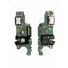 Нижняя плата (шлейф) для Huawei Honor X6c разъем зарядки, разъем гарнитуры, микрофон Премиум