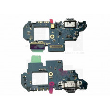 Нижняя плата (шлейф), Samsung Galaxy A54 5G (A546E) разъем зарядки, микрофон Премиум