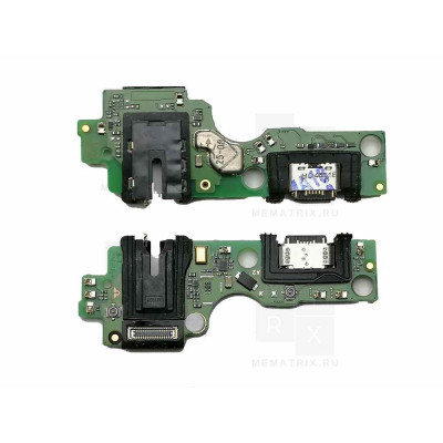 Нижняя плата (шлейф), Tecno Spark 30 5G разъем зарядки, разъем гарнитуры, микрофон Премиум