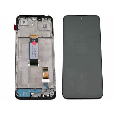 Xiaomi Redmi 13 4G (24040RN64Y) тачскрин + экран (модуль) Черный OR с рамкой