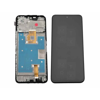 Huawei Honor X7c (ALT-LX1) тачскрин + экран (модуль) Черный OR с рамкой