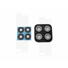 Стекло камеры для Huawei Honor X8b в сборе с рамкой Черный Стекло камеры для Huawei Honor X8b в сборе с рамкой Черный