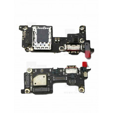 Нижняя плата (шлейф), Xiaomi 12T, 12T Pro разъем зарядки, разъем SIM, микрофон Премиум