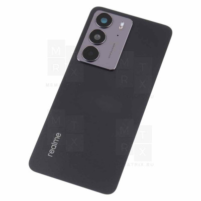 Задняя крышка для Realme C75 Черный Премиум