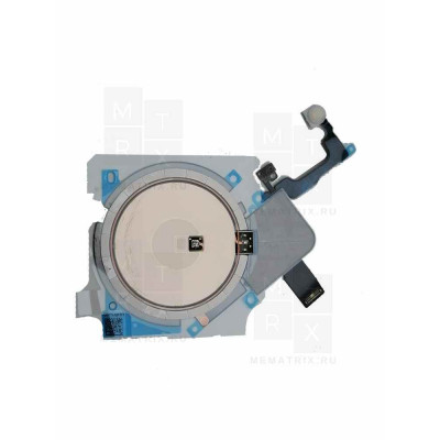 Шлейф iPhone 15 Pro Max на беспроводную зарядку, вспышку, микрофон