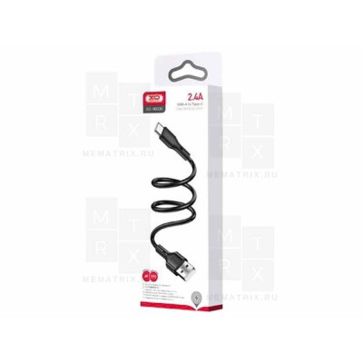 Кабель USB - Lightning XO NB230 (2.4A) Черный