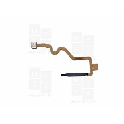 Шлейф для Infinix Hot 50 4G сканер отпечатка пальцев Черный