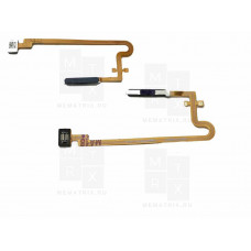 Шлейф Realme C30s, C33 сканер отпечатка пальцев Черный