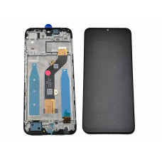 Infinix Hot 12 Pro (X668C) тачскрин + экран (модуль) черный OR с рамкой