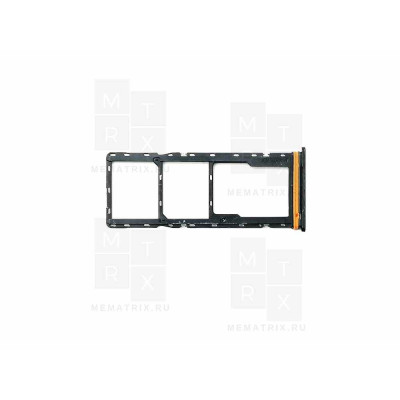 Сим-лоток для Tecno Spark 30 4G (KL6) Черный