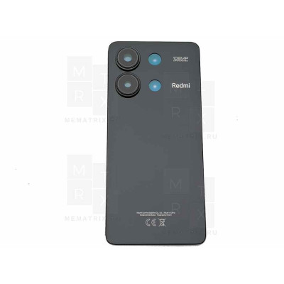 Задняя крышка для Xiaomi Redmi Note 13 4G (23129RAA4G) Черный Премиум