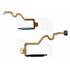 Шлейф Tecno Spark 10C сканер отпечатка пальцев Синий