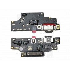 Нижняя плата (шлейф), Xiaomi Poco M6 Pro 4G разъем зарядки, микрофон