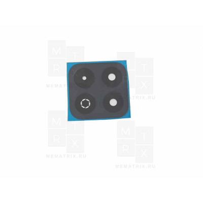 Стекло камеры для Huawei Honor X7c Черный