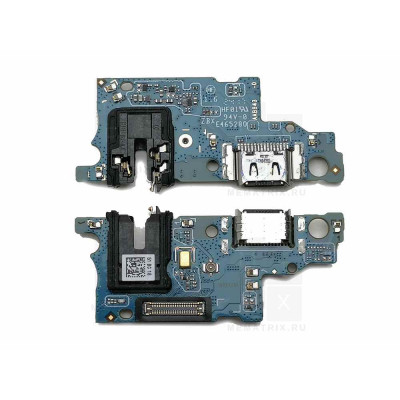 Нижняя плата (шлейф), Realme C63 4G разъем зарядки, разъем гарнитуры, микрофон Премиум