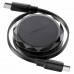 Кабель Type-C - Type-C Acefast С13-03 (3A, 60W, PD, 0.8 м) Черный