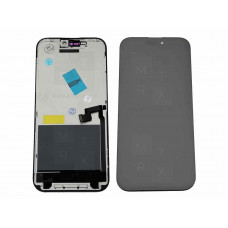 iPhone 16 Pro Max (A3296) тачскрин + экран (модуль) Черный (In-cell) (Площадка под IC)