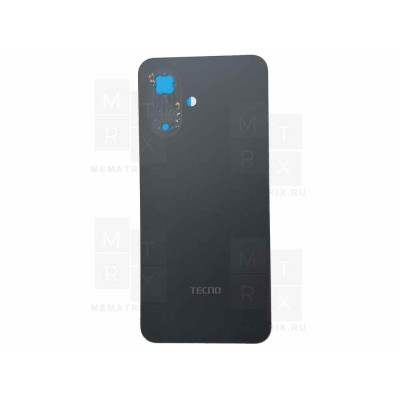 Задняя крышка для Tecno Spark Go 2 Черный Премиум