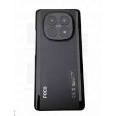 Задняя крышка для Xiaomi Poco M8 5G (25118PC98G) Черный Премиум