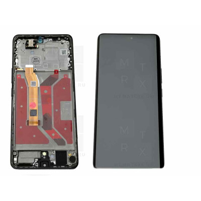 Huawei Honor X9c (BRP-NX1) тачскрин + экран (модуль) черный OR с рамкой