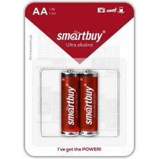 Батарейка AA LR6 Smartbuy Alkaline 1.5V (2 шт. в блистере)