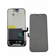 iPhone 16 тачскрин + экран (модуль) Черный In-Cell Стандарт (Площадка под IC)