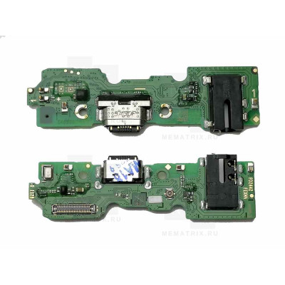 Нижняя плата (шлейф), Vivo Y04, Y04s разъем зарядки, разъем гарнитуры, микрофон Премиум