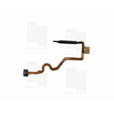 Шлейф Tecno Spark 20 сканер отпечатка пальцев Черный