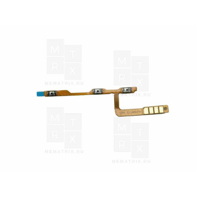 Шлейф Xiaomi Redmi Note 12S на кнопки громкости, включения