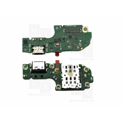 Нижняя плата (шлейф) для Huawei Nova 13i разъем зарядки, микрофон Премиум