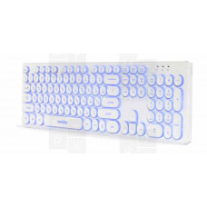 Клавиатура с подсветкой SmartBuy 328 ONE USB белая