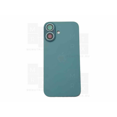 Задняя крышка IPhone 16 Turquoise (бирюзовый) с креплением