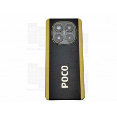 Задняя крышка для Xiaomi Poco X7 Черный Премиум Задняя крышка для Xiaomi Poco X7 Черный Премиум