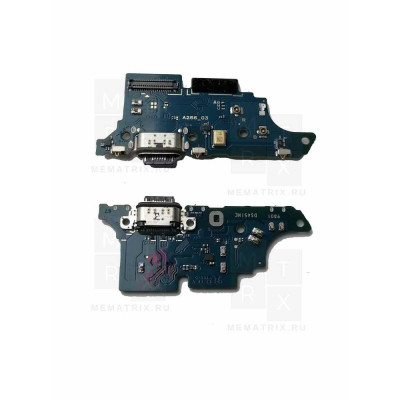 Нижняя плата (шлейф), Samsung Galaxy A26 5G (A266B) разъем зарядки, микрофон Премиум