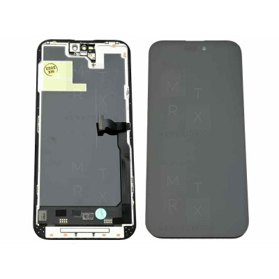 IPhone 14 Pro Max тачскрин + экран модуль черный (Soft Oled) с верификацией