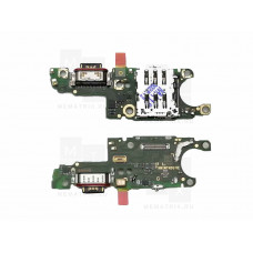 Нижняя плата (шлейф) для Huawei Honor X9d 5G разъем зарядки, разъем SIM, микрофон Премиум