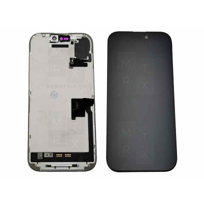 IPhone 16 Pro тачскрин + экран модуль черный OR с верификацией (IOS 18)