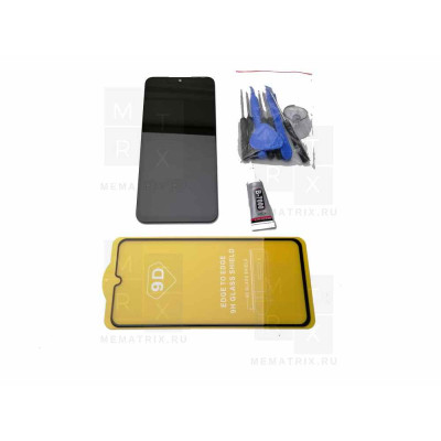 Infinix Note 30i (X6716) тачскрин + экран (модуль) Черный In-Cell (Комплект)