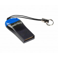 Картридер MicroSD Smartbuy SBR-711-B голубой Картридер MicroSD Smartbuy SBR-711-B голубой
