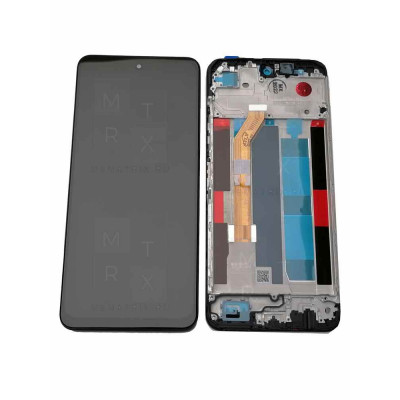 Realme C71, P3 Lite 4G (RMX5303, RMX5300) тачскрин + экран (модуль) Черный OR с рамкой