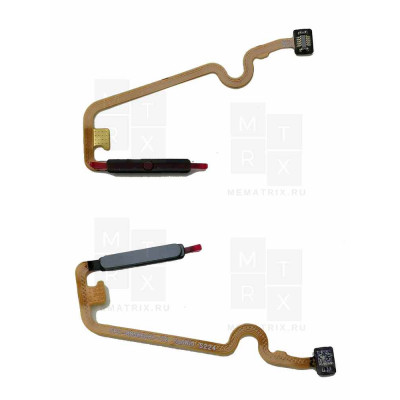 Шлейф Infinix Note 12 Pro, 12 2023 сканер отпечатка пальцев Серый