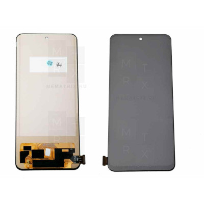 Vivo V30 Lite 4G, V40 Lite 4G, 5G (V2342, V2424, V2417 Snapdragon 4 Gen 2) тачскрин + экран (модуль) Черный In-Cell