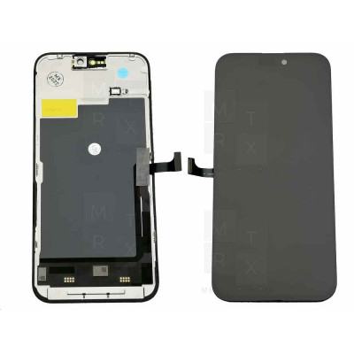 iPhone 15 Pro Max тачскрин + экран (модуль) черный In-Cell Стандарт (Площадка под IC)