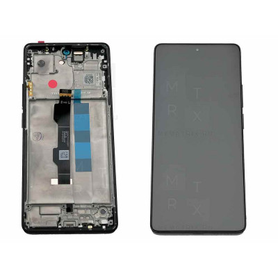 Xiaomi Redmi Note 13 Pro 4G (23117RA68G) тачскрин + экран (модуль) Черный OR с рамкой