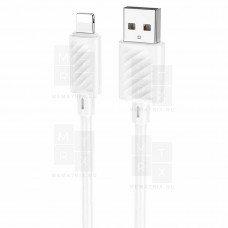 Кабель USB - Lightning Hoco X88 (2м) (20W, PD) Белый