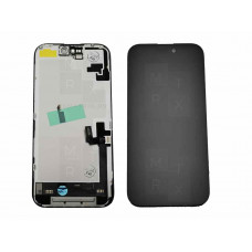 iPhone 16 (A3287) тачскрин + экран (модуль) Черный Soft Oled (Площадка под IC)