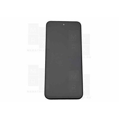 Tecno Spark 30C 4G (KL5n) тачскрин + экран (модуль) Черный OR с рамкой