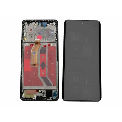 Huawei Honor X9b (ALI-NX1) экран + тачскрин (модуль) черный OR с рамкой